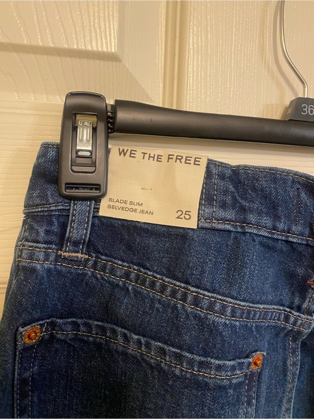 We The Free by Free People Slade Slim Selvedge Jean - Picture 10 of 16